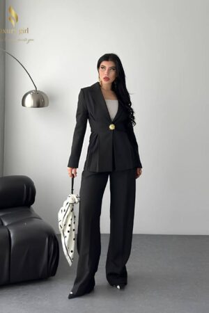 طقم ڤالينترا الكلاسيكي ازرار ذهبية