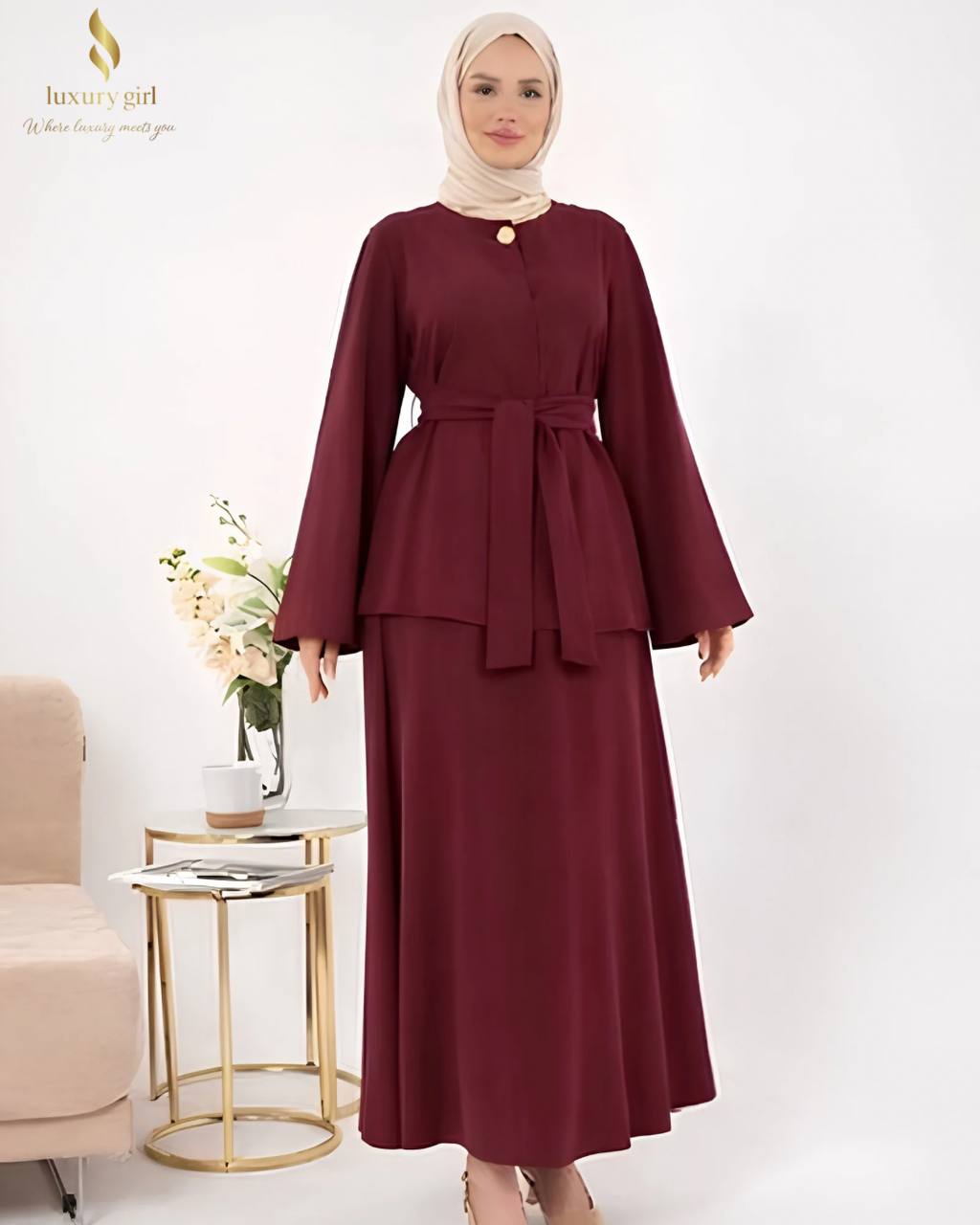 طقم تنورة وتونيك