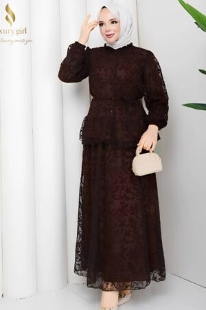 طقم دانتيل قطعتين