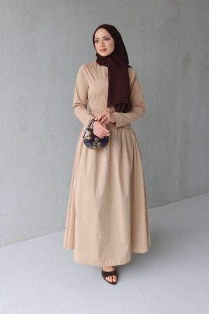 فستان مع حزام